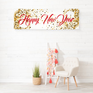 Indoor Banner-Happy New Year Banner