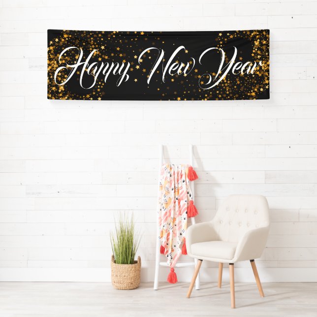 Indoor Banner-Happy New Year Banner (Insitu)