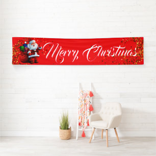 Indoor Banner-Merry Christmas Banner