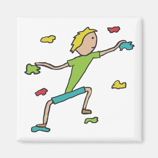 Indoor Climbing Magnet (Front)