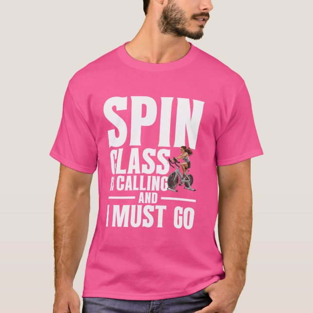 Indoor Cycling Spin Instructor Workout Spinning Sp T-Shirt (Front)