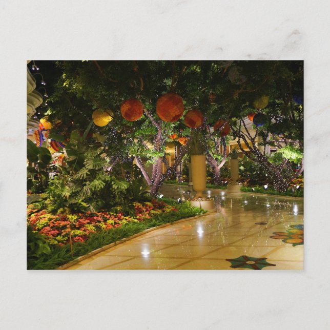 Indoor Garden Wynn Atrium Las Vegas #2 Postcard (Front)