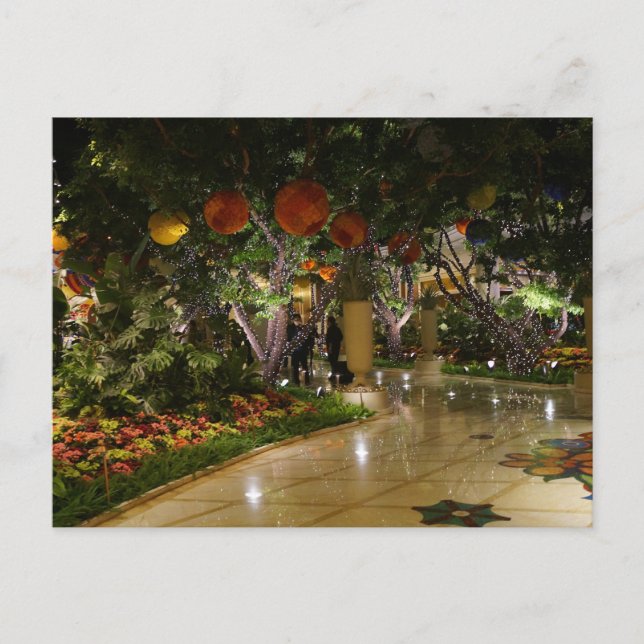 Indoor Garden Wynn Atrium Las Vegas Postcard (Front)