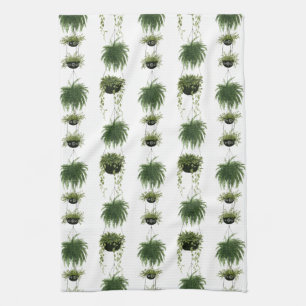 Indoor Oasis   Hanging Baskets Tea Towel