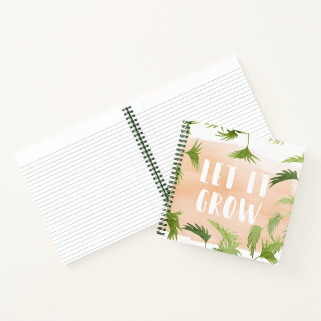 Indoor Oasis | Let it Grow Notebook (Inside)