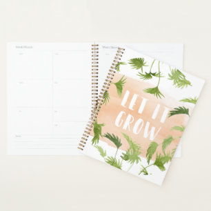 Indoor Oasis Let it Grow Planner