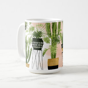 Indoor Oasis   Plant Lineup Coffee Mug