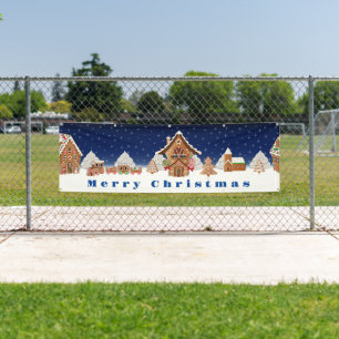 Indoor Outdoor Banner-Merry Christmas Banner