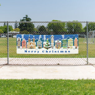 Indoor Outdoor Banner-Merry Christmas Banner