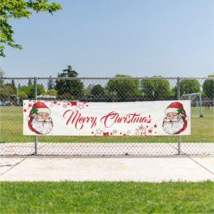 Indoor Outdoor Banner-Merry Christmas Banner
