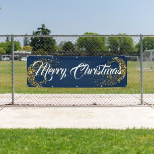 Indoor Outdoor Custom Banner-Merry Christmas Banner