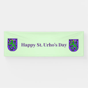 Indoor Outdoor St. Urho's Day Banner