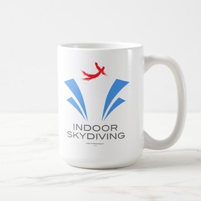 Indoor Skydiving Coffee Mug (Right)