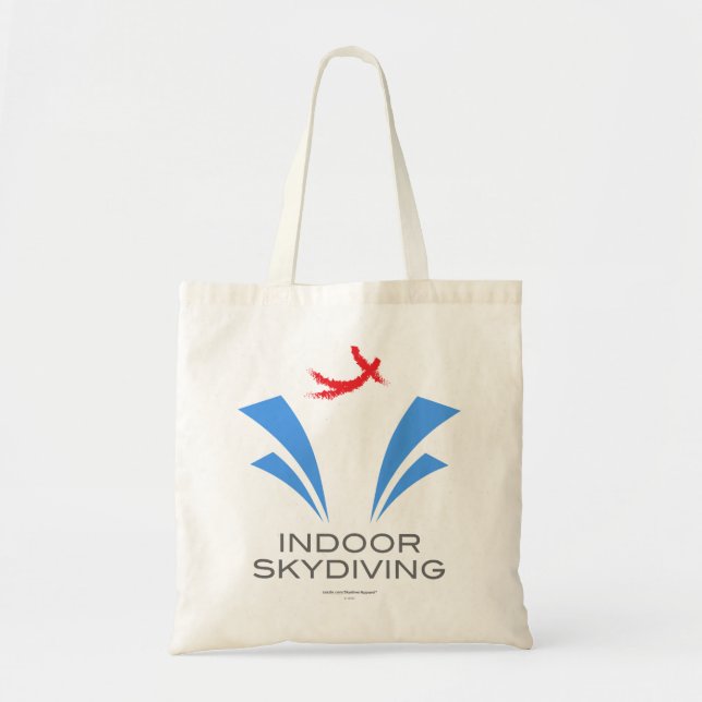Indoor Skydiving Tote Bag (Front)