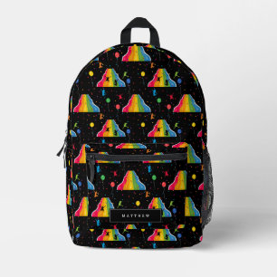 Indoor Slide Park Kids Playground Printed Backpack