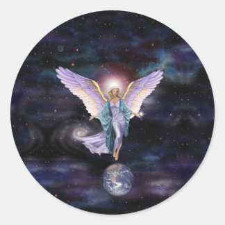 Indriel Classic Round Sticker