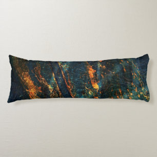 Industrial Abstract Metal Artsy Body Pillow