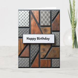Industrial Birthday Card