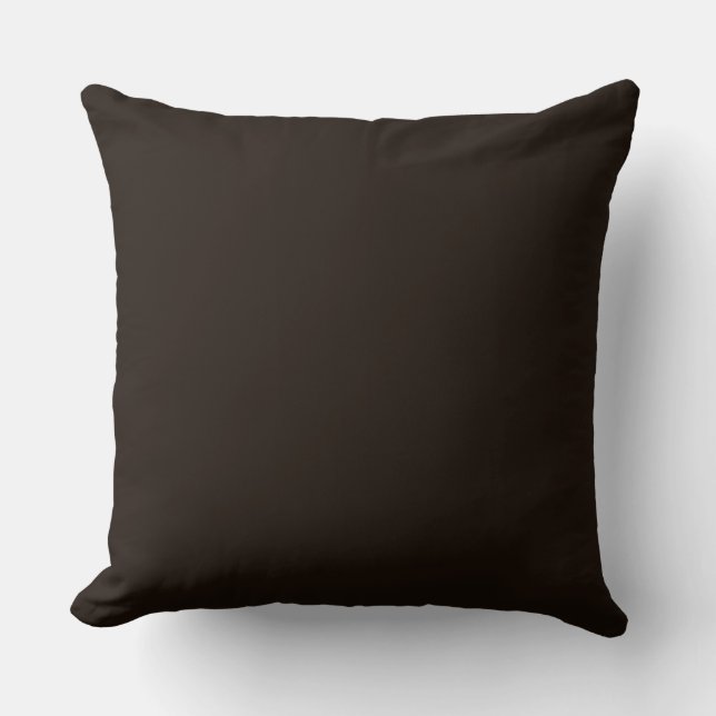 Industrial Black - brown Cushion (Front)