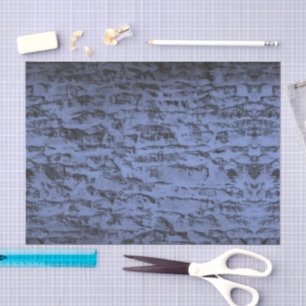 Industrial Blue Rockwall Tissue Paper