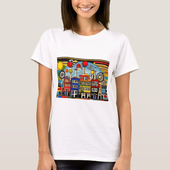 Industrial Buildings T-Shirt (Front)