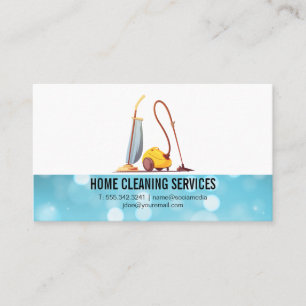 Industrial Cleaning Business Card