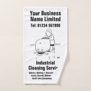 Industrial Cleaning Services Design Hand Towel