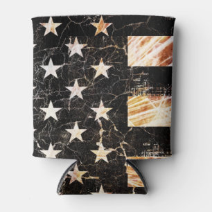 Industrial Construction Flag Sparks Can Cooler