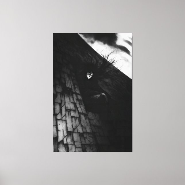 industrial easy art canvas print (Front)