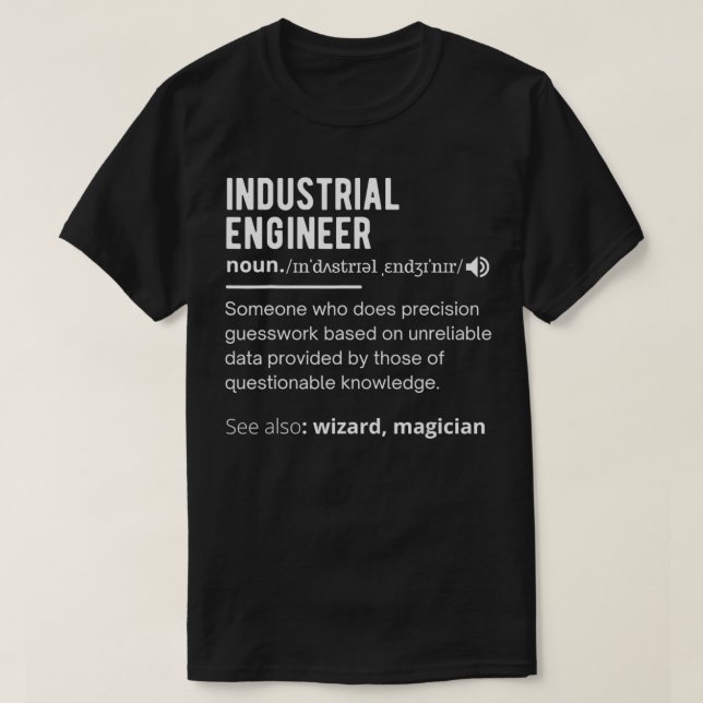 Industrial Engineer Graduation  for Industrial ret T-Shirt (Design Front)