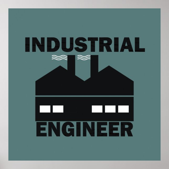 industrial engineer poster (Front)