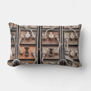 Industrial equipment in abandoned mine in Butte Lumbar Cushion
