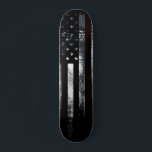 Industrial Grunge American Flag Skateboard<br><div class="desc">SHRED HARD FOR LIFE, LIBERTY, AND THE PURSUIT OF AGRO SICK TRICKS with this Industrial, Grunge American Flag Deck!</div>