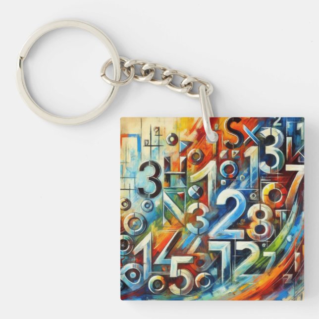 Industrial Grunge Key Ring (Front)