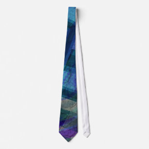 Industrial Landscape Abstract Tie