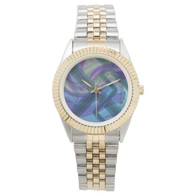 Industrial Landscape Abstract Watch (Front)
