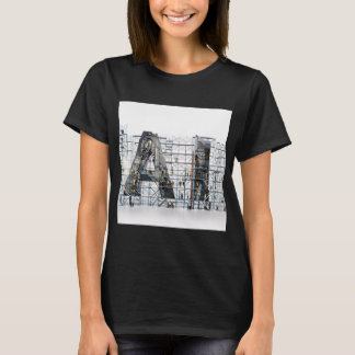 Industrial Letterform – AI T-Shirt