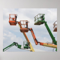 Industrial lifting platforms