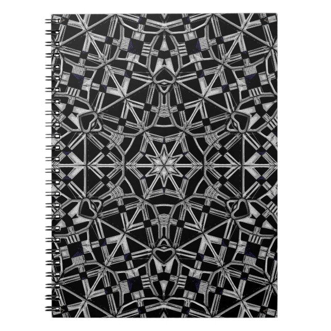 Industrial Mandala  Notebook (Front)