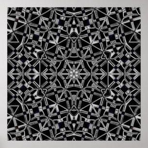 Industrial Mandala Poster