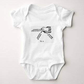 Industrial Mechanical Vintage Engineering Baby Bodysuit