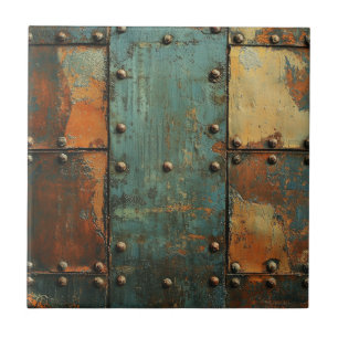 Industrial Metal Ceramic Tile