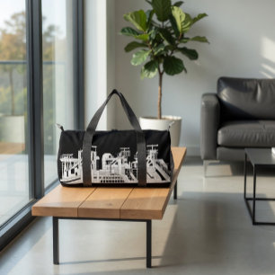 Industrial Metallurgical Combine  Duffle Bag