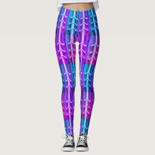 Industrial Minimalism Colours Abstract  Miami Leggings