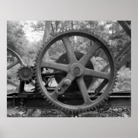 Industrial Photo - Oil Pumping Jack Reduction Gear