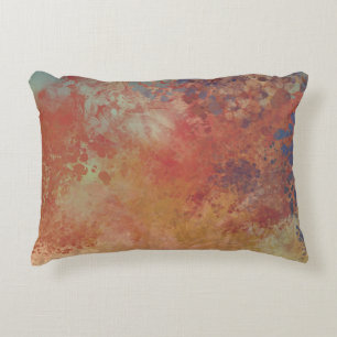 Industrial Rustic Metallic Inspired Art Decorative Cushion