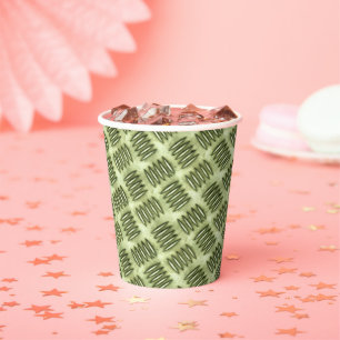 Industrial Stainless Steel Checkerboard Metal Paper Cups