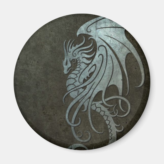 Industrial Steel Flying Dragon - right side Magnet (Front)