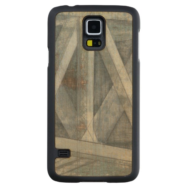 Industrial Structure | Bridge Carved Maple Galaxy S5 Case (Back)