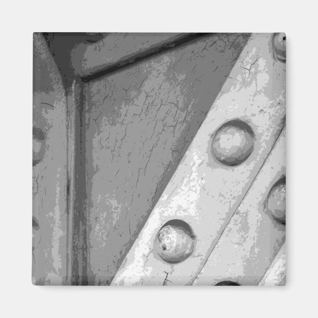 Industrial Theme Digital Art. Magnet (Front)